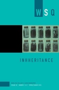 Cover: Inheritance: Wsq Vol 48, Numbers 1 & 2 - Feminist Press at The City University of New York