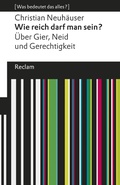 Cover: Wie reich darf man sein? - Reclam