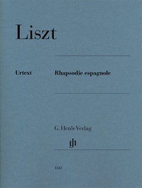 Enlarge image Cover: Franz Liszt - Rhapsodie espagnole - Henle, Günter