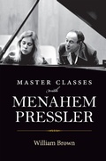 Cover: Master Classes with Menahem Pressler - Indiana University Press