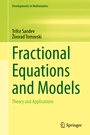 Cover: Fractional Equations and Models - Springer