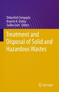 Abbildung von: Treatment and Disposal of Solid and Hazardous Wastes - Springer