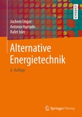 Cover: Alternative Energietechnik - Springer Vieweg