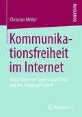 Cover: Kommunikationsfreiheit im Internet - Springer VS