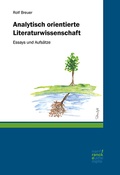 Cover: Analytisch orientierte Literaturwissenschaft - Narr Francke Attempto