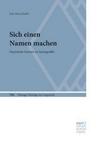 Abbildung von: Sich einen Namen machen - Narr Francke Attempto