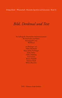 Enlarge image Cover: Bild, Denkmal und Text - EOS Verlag