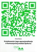 Cover: Krytykowanie i jego operacjonalizacja w kontrastywnej dyskursu - Neisse Verlag