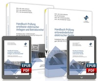 Abbildung von: Bundle-Kombi-Paket: Handbuch Prüfung ortsfester elektrischer Anlagen und Betriebsmittel und ortsveränderlicher elektrischer Geräte - Forum Verlag Herkert