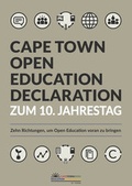 Cover: Cape Town Open Education Declaration zum 10. Jahrestag - Verlag ZLL21
