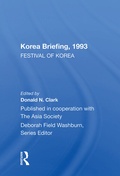Cover: Korea Briefing, 1993 - Routledge
