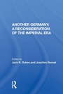 Cover: Another Germany - Routledge