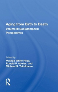 Enlarge image Cover: Aging From Birth To Death - Routledge