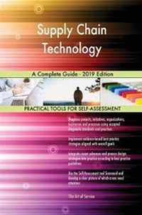 Abbildung von: Supply Chain Technology A Complete Guide - 2019 Edition - 5STARCooks
