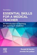 Cover: Essential Skills for a Medical Teacher - Elsevier