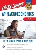 Cover: Ap(r) Macroeconomics Crash Course, Book + Online - Research & Education Association