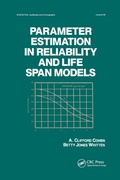 Cover: Parameter Estimation in Reliability and Life Span Models - CRC Press