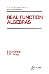Abbildung von: Real Function Algebras - CRC Press