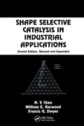 Cover: Shape Selective Catalysis in Industrial Applications, Second Edition, - CRC Press