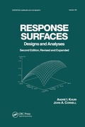 Cover: Response Surfaces: Designs and Analyses - CRC Press
