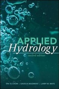 Cover: Applied Hydrology - McGraw-Hill Professional