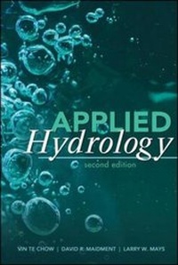 Enlarge image Cover: Applied Hydrology - McGraw-Hill Professional