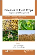 Cover: Diseases of Field Crops Diagnosis and Management - Apple Academic Press Inc.
