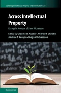 Cover: Across Intellectual Property - Cambridge University Press