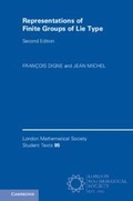 Cover: Representations of Finite Groups of Lie Type - Cambridge University Press