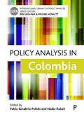 Cover: Policy Analysis in Colombia - Policy Press
