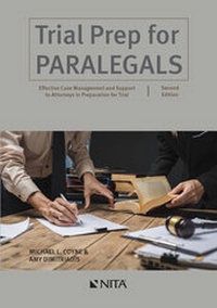 Abbildung von: Trial Prep for Paralegals - Aspen Publishing