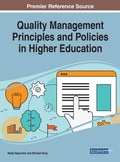 Cover: Quality Management Principles and Policies in Higher Education - Business Science Reference