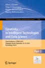 Cover: Creativity in Intelligent Technologies and Data Science - Springer