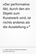 Cover: Politik des Ausstellens - TEXTEM VERLAG