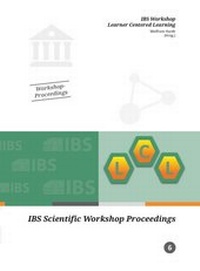 Enlarge image Cover: IBS Workshop Learner Centered Learning - TUDpress