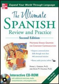 Enlarge image Cover: Ultimate Spanish Review and Practice with CD-ROM, Second Edition - McGraw-Hill Contemporary