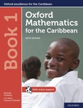 Cover: Oxford Mathematics for the Caribbean Book 1 - OUP Oxford