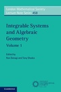 Cover: Integrable Systems and Algebraic Geometry: Volume 1 - Cambridge University Press