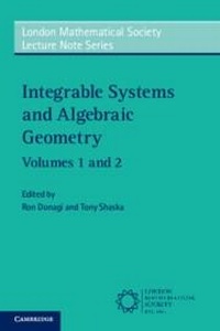 Abbildung von: Integrable Systems and Algebraic Geometry 2 Volume Paperback Set - Cambridge University Press