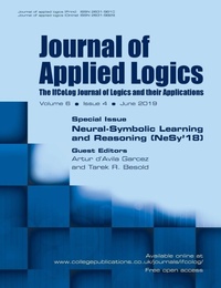 Enlarge image Cover: Journal of Applied Logics - The IfCoLog Journal of Logics and their Applications - College Publications