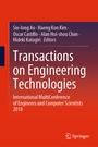 Cover: Transactions on Engineering Technologies - Springer