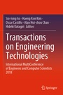 Cover: Transactions on Engineering Technologies - Springer
