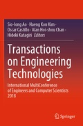 Cover: Transactions on Engineering Technologies - Springer