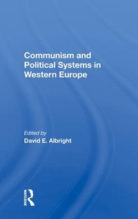 Enlarge image Cover: Communism And Political Systems In Western Europe - Routledge