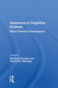 Abbildung von: Advances In Cognitive Science - CRC Press