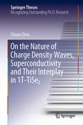 Cover: On the Nature of Charge Density Waves, Superconductivity and Their Interplay in 1T-TiSe&sup2; - Springer