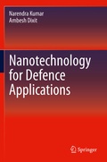 Cover: Nanotechnology for Defence Applications - Springer