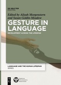 Cover: Gesture in Language - De Gruyter Mouton