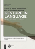 Cover: Gesture in Language - De Gruyter Mouton