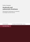 Cover: Strafrecht und unbestrafte Straftaten - Franz Steiner Verlag